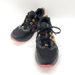 〇〇 asics アシックス ランニングシューズ ゲル ソノマ 7 GTX 25cm 1012B414 オレンジ×黒 Bランク