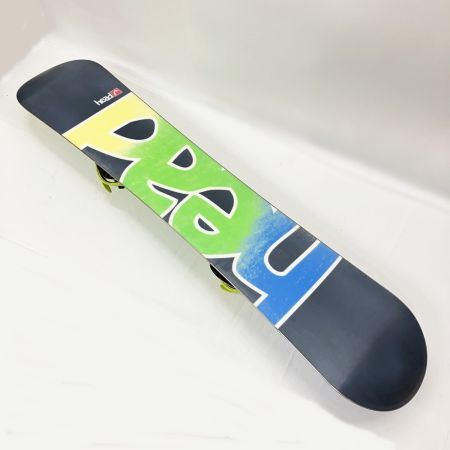  HEAD ヘッド スノーボード  150cm GLOBAL ブルー x イエロー x グリーン 現状渡し
