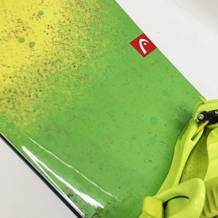  HEAD ヘッド スノーボード  150cm GLOBAL ブルー x イエロー x グリーン 現状渡し