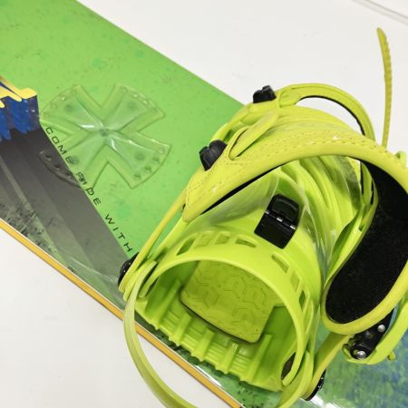  HEAD ヘッド スノーボード  150cm GLOBAL ブルー x イエロー x グリーン 現状渡し