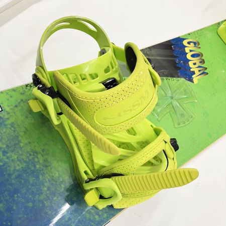  HEAD ヘッド スノーボード  150cm GLOBAL ブルー x イエロー x グリーン 現状渡し