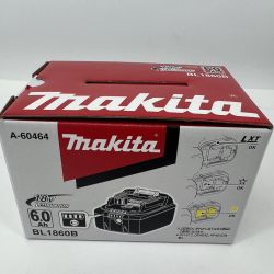 〇〇 MAKITA マキタ バッテリー 未使用品 18v 6.0Ah BL1860B Sランク