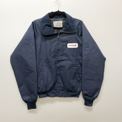 〇〇 aramark メンズ  ワークジャケット 表記サイズMEDR RN49995 ネイビー Bランク