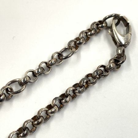  GUCCI グッチ ヴィンテージ トレードマーク Ag925 刻印 シルバー925 約21ｇ  シルバー