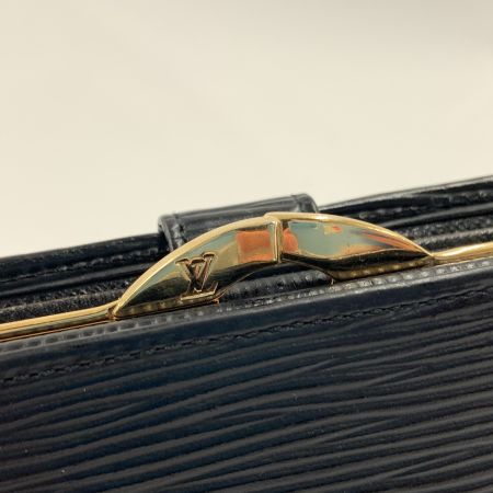  LOUIS VUITTON ルイヴィトン エピ ポルトモネ ビエ ヴィエノワ  二つ折り財布 M63242 ブラック 現状渡し ジャンク品