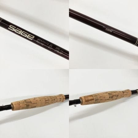  sage セージ GRAPHITEiii グラファイト 9ft  2 5/8OZ #5 590 LL フライロッド