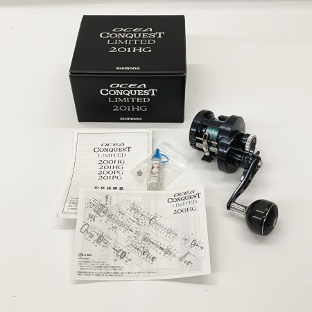  SHIMANO シマノ OCEA CONQUEST LIMITED 20 オシアコンクエストリミテッド 201HG 04184 ベイトリール