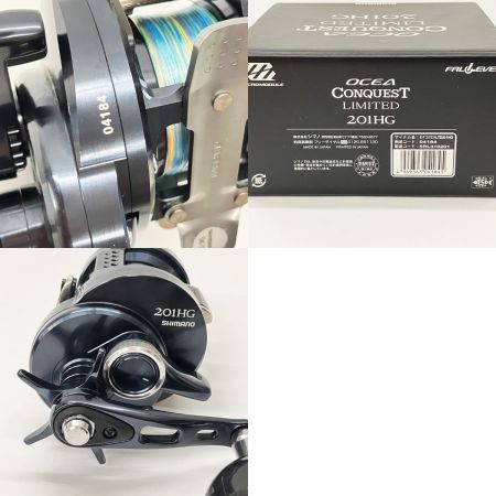  SHIMANO シマノ OCEA CONQUEST LIMITED 20 オシアコンクエストリミテッド 201HG 04184 ベイトリール