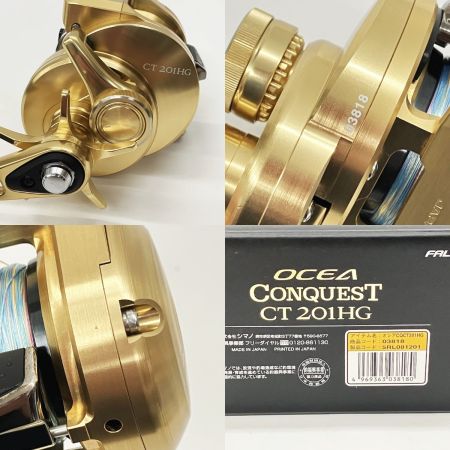  SHIMANO シマノ OCEA CONQUEST CT 18 オシアコンクエストCT 201HG 03818 ベイトリール
