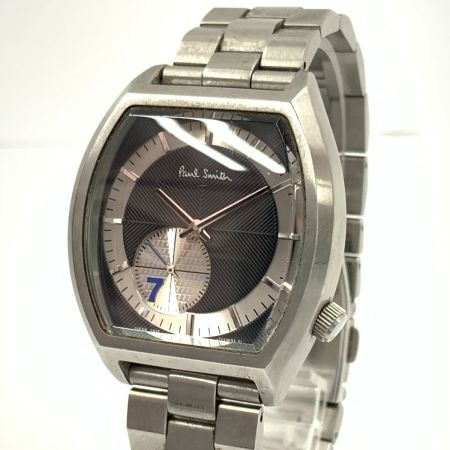  Paul Smith ポールスミス ナンバー セブン シルバー稼働品 2D102209 シルバー