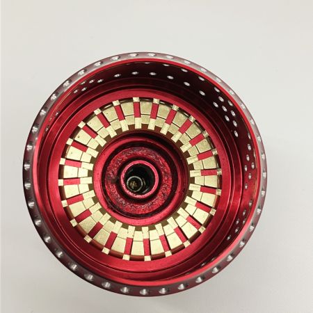  STUDIO OCEAN MARK スタジオオーシャンマーク NO LIMITS ドラグノブ付き  10ST 4500RC-R 14 スプール