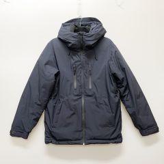  HAMURE ハミューレ メンズ ダウンジャケット ストレッチダウンパーカー SIZE M HMU-2453 ネイビー Aランク