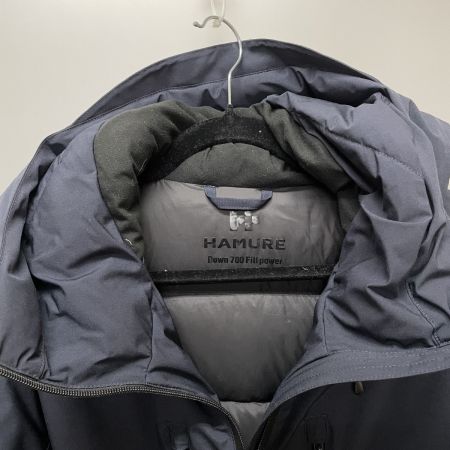  HAMURE ハミューレ メンズ ダウンジャケット ストレッチダウンパーカー SIZE M HMU-2453 ネイビー