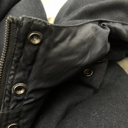  HERE'S ヒアーズ メンズ ダウンジャケット SIZE L SVJLS-17159 ブラック×迷彩