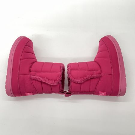  PIPING HOT キッズ キルティングナイロンブーツ 19cm ピンク