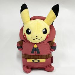 〇〇  ポケットモンスター ポケモンセンターオリジナル 団員ごっこピカチュウ(マグマ団) ぬいぐるみ Nランク