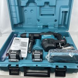 〇〇 MAKITA マキタ ハンマドリル HM001GRMX グリーン 未使用品 充電器・充電池2個・ケース付 コードレス式 Sランク