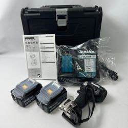 〇〇 MAKITA マキタ 18V 6Ah バッテリ2本 充電器 ケース付 TD173GRDXB ブラック 未使用品 Sランク