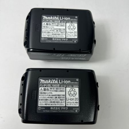  MAKITA マキタ 18V 6Ah バッテリ2本 充電器 ケース付 TD173GRDXB ブラック 未使用品