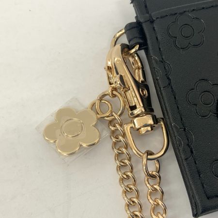  MARY QUANT マリークワント ディズニー コラボ パスケース カードケース ブラック