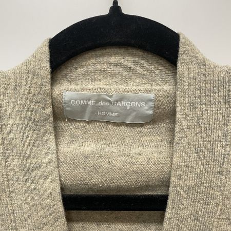  COMME des GARCONS HOMME メンズ ニットカーディガン サイズ記載なし HN-040120 ベージュ
