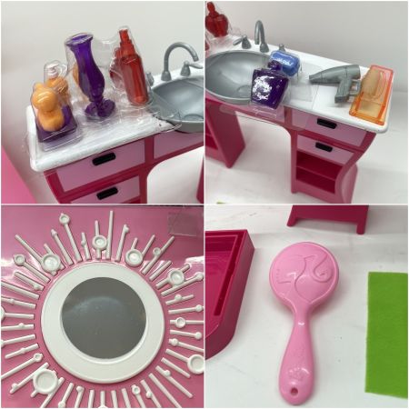  MATTEL マテル バービーin バスルーム 人形 ドレッサー