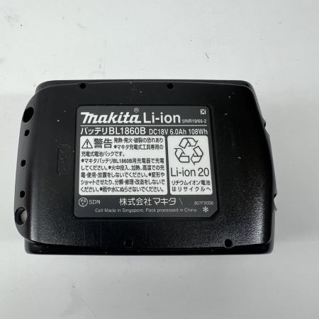 MAKITA マキタ バッテリー 未使用品 18v 6.0Ah BL1860B