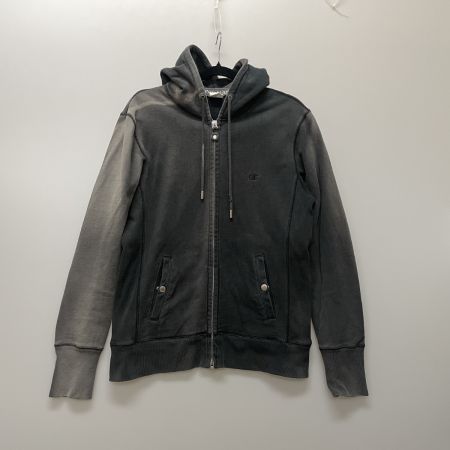  Champion×BLACKTOPMOTORCYCLE メンズ  パーカー SIZE L C8-Q127 ブラック