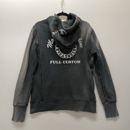 Champion×BLACKTOPMOTORCYCLE メンズ  パーカー SIZE L C8-Q127 ブラック