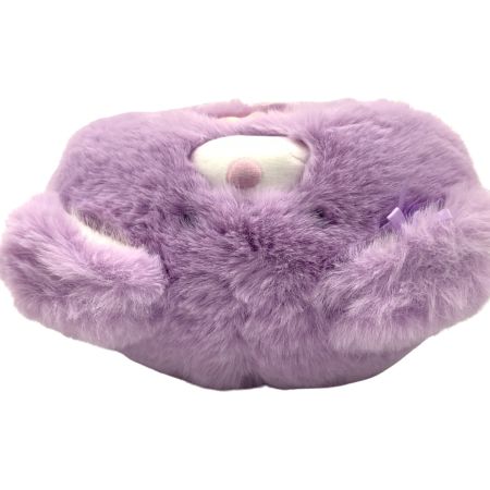   nommi 400％ ぬいぐるみ 晩安小熊 おやすみくま 紫 ぬいぐるみ 人形 パープル