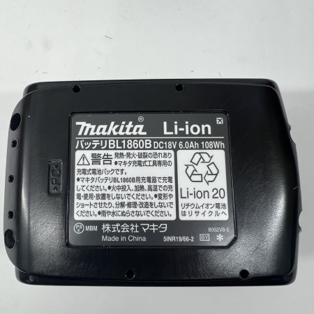  MAKITA マキタ バッテリー 未使用品 18v 6.0Ah BL1860B