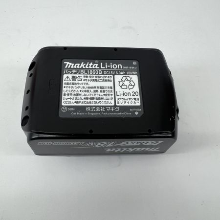  MAKITA マキタ バッテリー 未使用品 18v 6.0Ah BL1860B