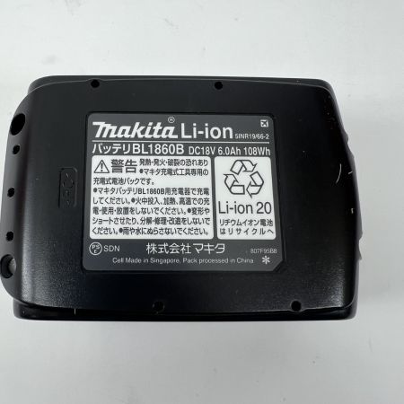  MAKITA マキタ バッテリー 未使用品 18v 6.0Ah BL1860B