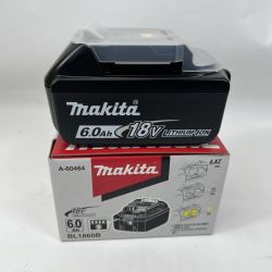 〇〇 MAKITA マキタ バッテリー 未使用品 18v 6.0Ah BL1860B Sランク