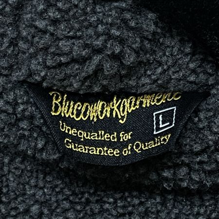  BLUCO メンズ  ジャケット WORK GARMENT フードジャケット SIZE L OL-052-019 ブラウン