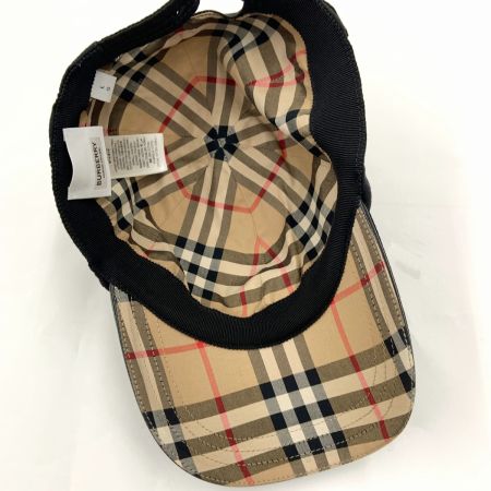  BURBERRY LONDON バーバリーロンドン London England 8068040 ベースボールキャップ キャップ 帽子 L ブラック
