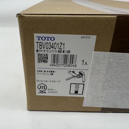 TOTO トートー 壁付サーモスタット混合水栓 TBV03401Z1 未開封品
