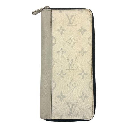  LOUIS VUITTON ルイヴィトン タイガラマ ジッピーウォレット ヴェルティカル ラウンドファスナー 長財布 M30446 グレー