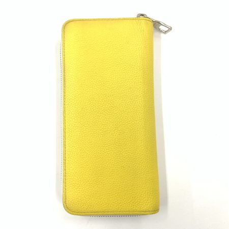  LOUIS VUITTON ルイヴィトン  エブリデイ ジッピーウォレット ヴェルティカル ラウンドファスナー長財布 M80852 イエロー イニシャル入り