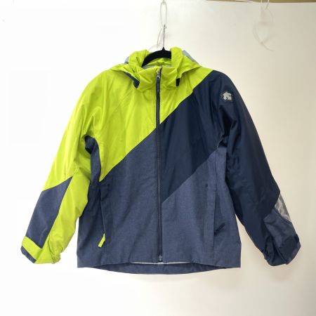  DESCENTE デサント スキーウェア上下セット 150cm DWJMJH92 ネイビー×イエロー