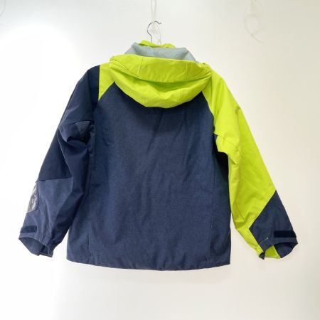  DESCENTE デサント スキーウェア上下セット 150cm DWJMJH92 ネイビー×イエロー