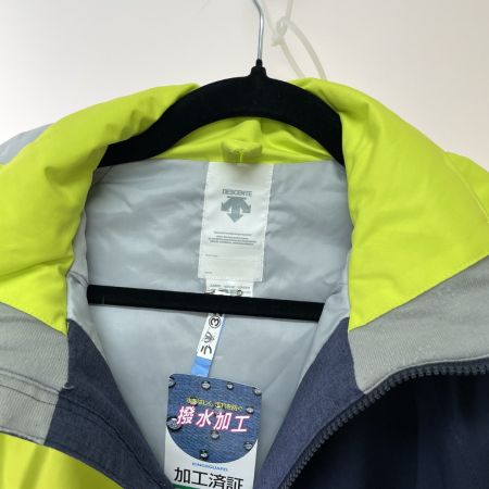  DESCENTE デサント スキーウェア上下セット 150cm DWJMJH92 ネイビー×イエロー