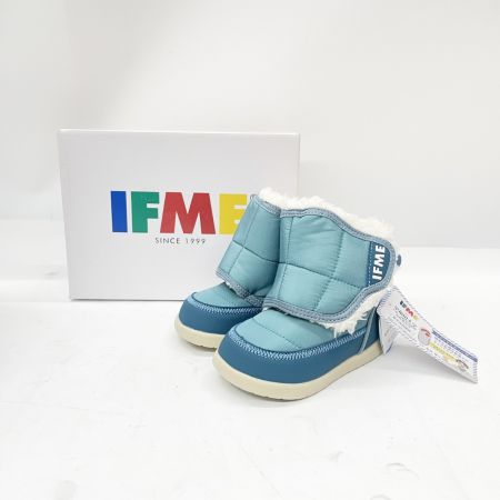  IFME イフミー patto ベビーボアブーツ 13cm 30-3908 ブルー