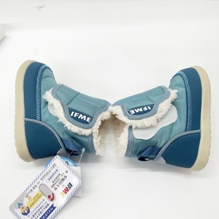  IFME イフミー patto ベビーボアブーツ 13cm 30-3908 ブルー