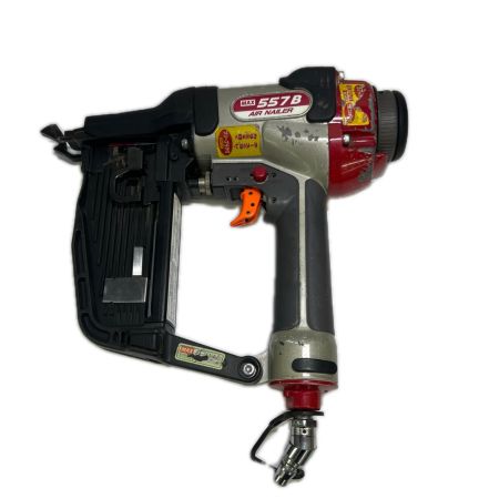  MAX マックス 常圧ステープル用エアネイラ 557B レッド 程度C