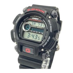 〇〇 CASIO カシオ G-SHOCK ジーショック クォーツ 腕時計 DW-9052 ブラック x レッド Bランク