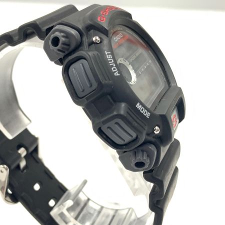  CASIO カシオ G-SHOCK ジーショック クォーツ 腕時計 DW-9052 ブラック x レッド