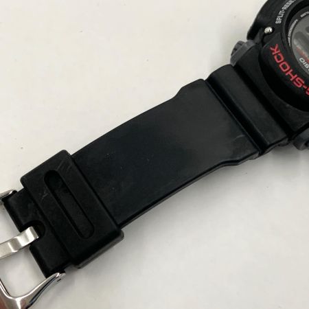  CASIO カシオ G-SHOCK ジーショック クォーツ 腕時計 DW-9052 ブラック x レッド