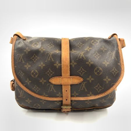  LOUIS VUITTON ルイヴィトン モノグラム ソミュール  ショルダーバッグ M42256 ブラウン 未開封品 ジャンク品