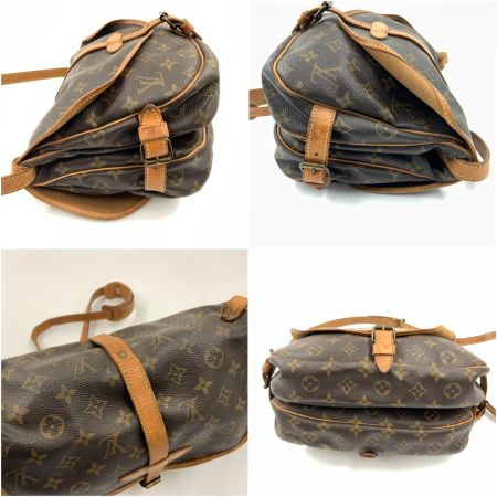  LOUIS VUITTON ルイヴィトン モノグラム ソミュール  ショルダーバッグ M42256 ブラウン 未開封品 ジャンク品
